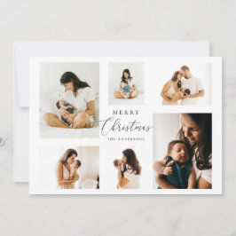 Feliz Navidad | Minimalista moderno multifoto