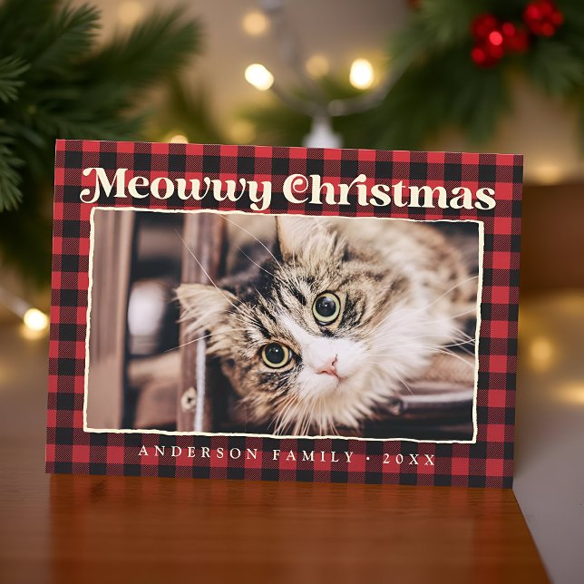 Feliz Navidad Moderna, Funny Mascota foto de gato (Subido por el creador)