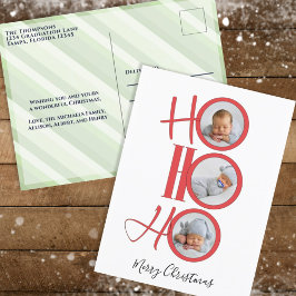 Feliz Navidad moderna Santa Cute Typografía