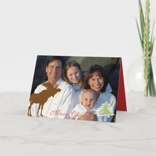 Feliz Navidad Moose (Anverso)