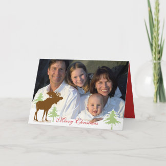 Feliz Navidad Moose 3 Pines