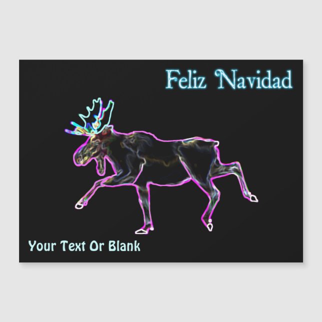 Feliz Navidad - Moose Eléctrico (Anverso)