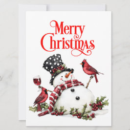 Feliz Navidad Muñeco de Nieve