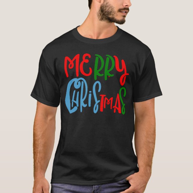 Feliz Navidad - Navidades adoran camiseta (Anverso)