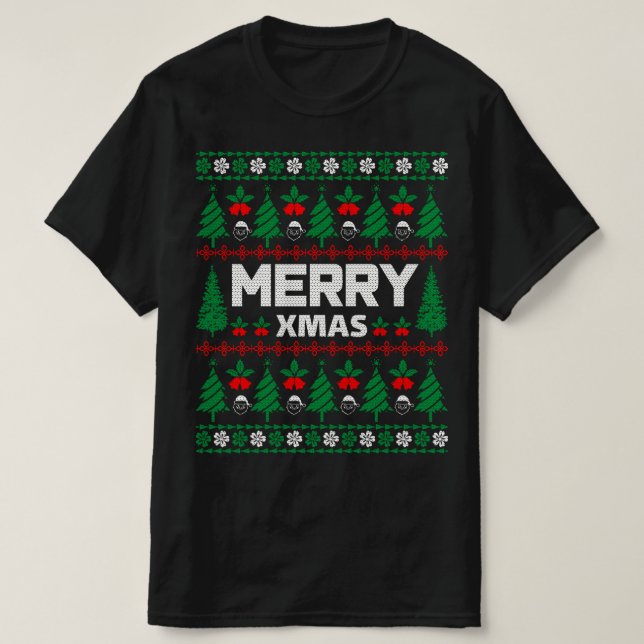 feliz Navidad Navidades feos Sweater (Diseño del anverso)