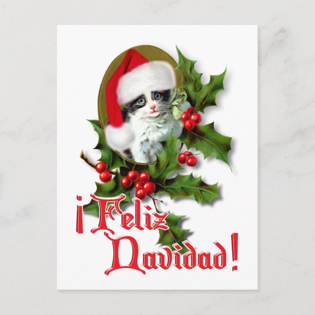 Feliz Navidad - Navidades Kitten (Anverso)
