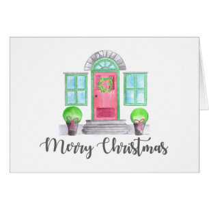 Feliz Navidad navideño a casa