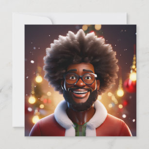 Feliz Navidad Negro Bruh Santa Melanina Navidad Di