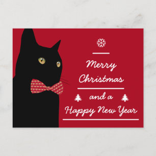 Feliz Navidad Negro Cat