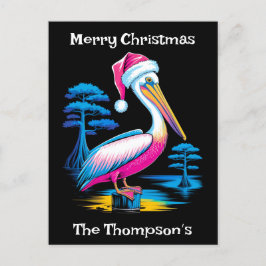 Feliz Navidad Neon Pelican
