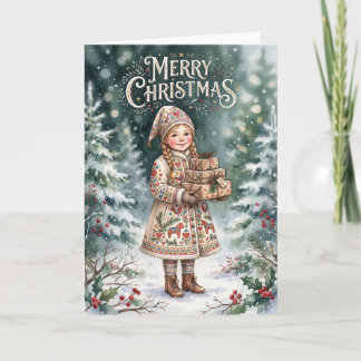 Feliz Navidad Niña
