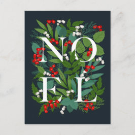 Feliz Navidad NOEL Saludo Rústico Corporativo