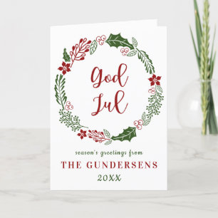 Feliz Navidad noruega y sueca, Personalizado