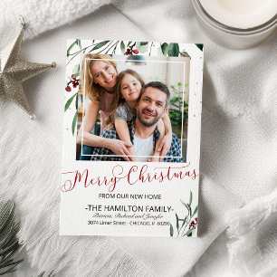 Feliz Navidad Nuevo hogar Invitación móvil foto