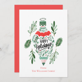 Feliz Navidad Ornamento