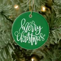 Feliz Navidad - Ornamento de Navidad