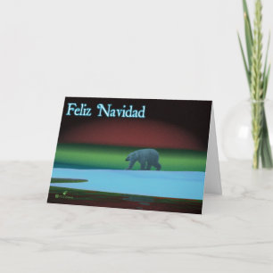 Feliz Navidad - Oso Polar Encendido