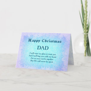 Feliz Navidad Papá Tarjeta de Saludo a Distancia