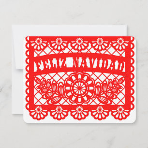 Feliz Navidad Papel picado