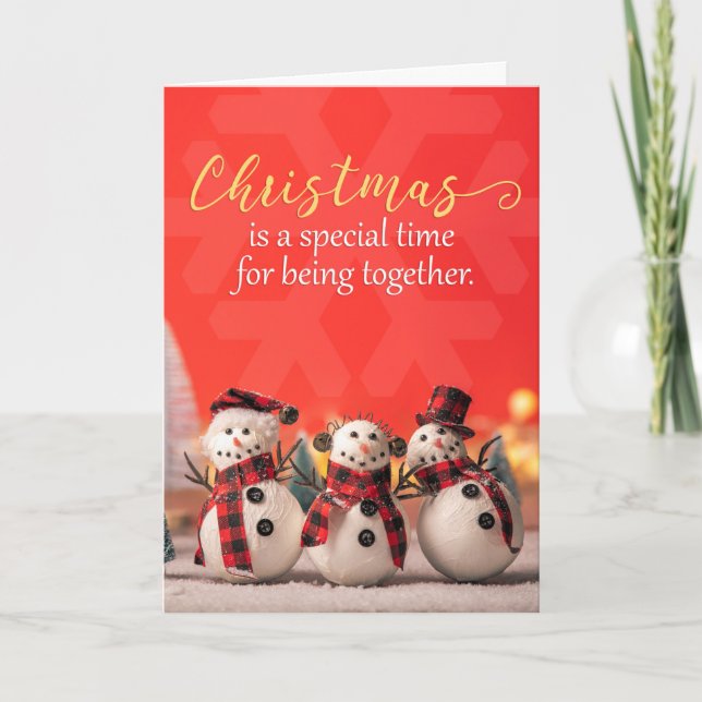 Feliz Navidad para cualquier fotografía de muñecos (Anverso)