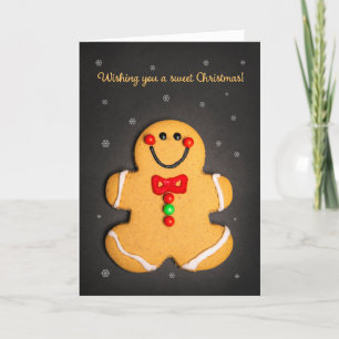 Feliz Navidad para cualquier hombre de jengibre li