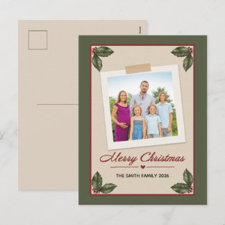 Feliz Navidad para cualquier persona con tu foto y