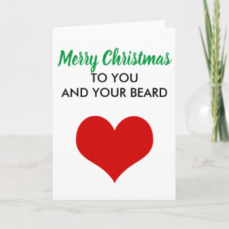 Feliz Navidad para ti y tu barba