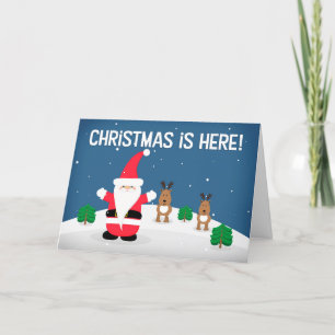 Feliz Navidad para todos los sanos y renos