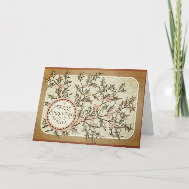 ¡Feliz Navidad Para Todos! Tarjetas (Anverso)