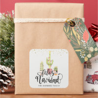 Feliz Navidad | Pegatina navideña española