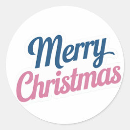 Feliz Navidad, Pegatinas alegres y Pegatinas redon