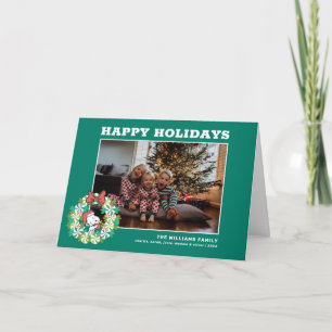 Feliz Navidad Peppermination Wreath