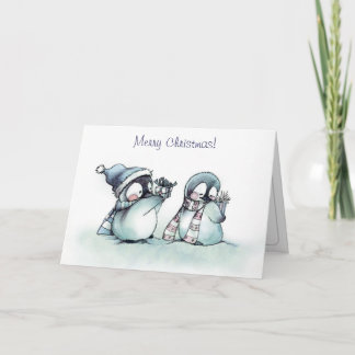 Feliz Navidad - Pequeños pingüinos