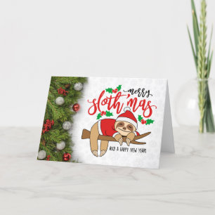 Feliz Navidad Perezoso
