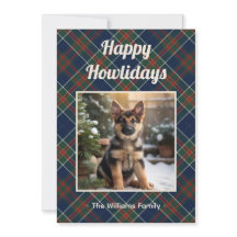 Feliz Navidad Perro Cuadros Azules Navidad