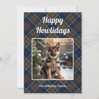 Feliz Navidad Perro Cuadros Azules Navidad