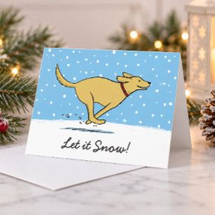 Feliz Navidad Perro   Deja que Nieve   Mono Xmas