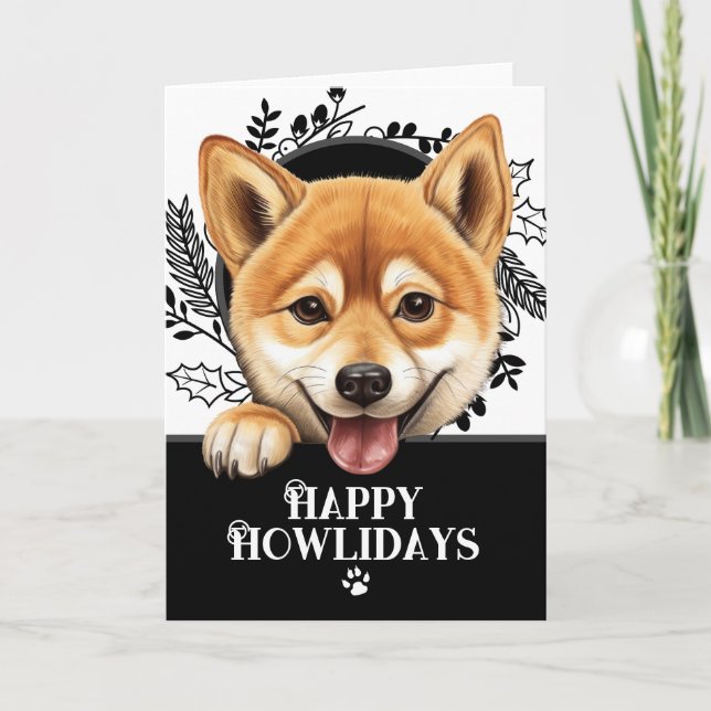 Feliz Navidad Perro Shiba Inu Navidad (Anverso)