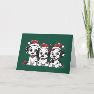 Feliz Navidad Perros Dalmacianos