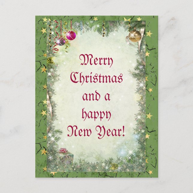 Feliz Navidad (personalizable) (Anverso)