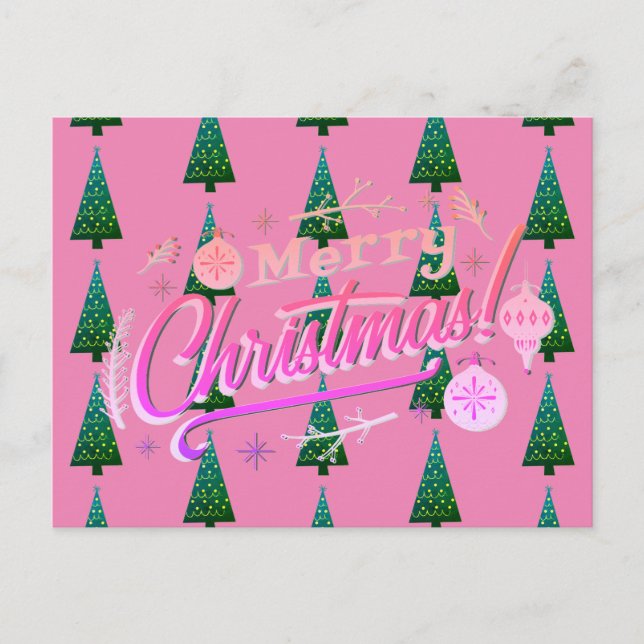 Feliz Navidad - personalizable de diseño navideño (Anverso)