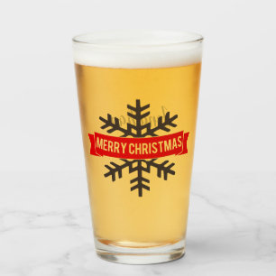 Feliz Navidad personalizada con copo de nieve