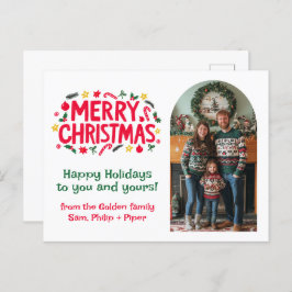 FELIZ NAVIDAD PERSONALIZADO Arch FOTOS navideñas