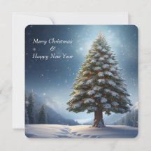 Feliz Navidad Pine Tree Snowflake Vacaciones de in