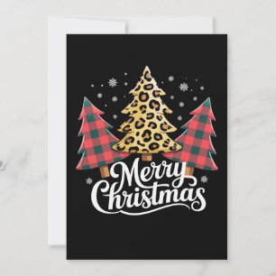 Feliz Navidad Plaid Leopardo Árbol Navideño Fiesta