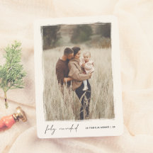 Feliz Navidad | Postal elegante y Minimalista