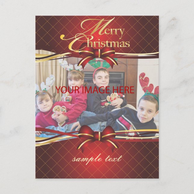 Feliz Navidad, postales (Anverso)