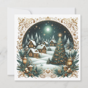 Feliz Navidad & Pueblo de Navidad Personalizado