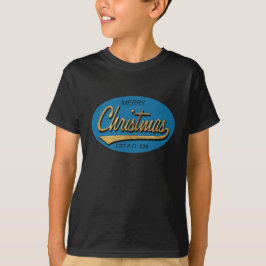 Feliz Navidad "Retro Est A.D. 336" Camiseta de niñ