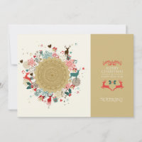 Feliz Navidad Retro Feliz Año Nuevo